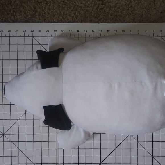 White and Black Puppy Dog Super Soft Squishy Stuffed Animal Beagle Plush Large - Picture 12 of 13